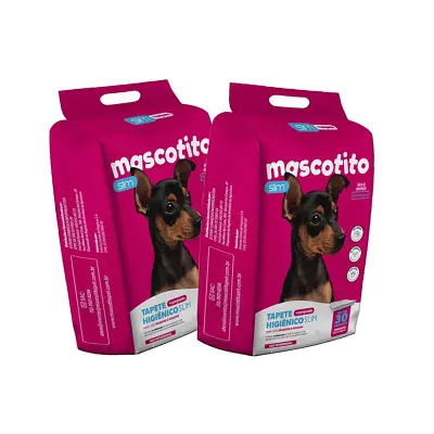 Tapete Higiênico Mascotito Slim 60x55 com 60 Unidades