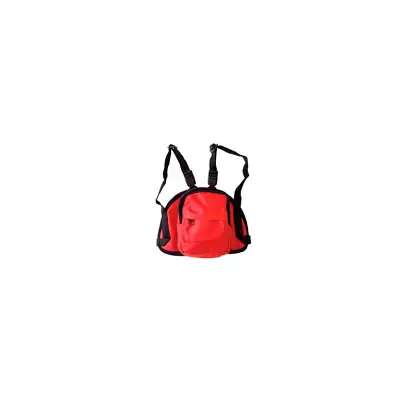 Mochila Peitoral The Pets Brasil Vermelha para Pets Tam P