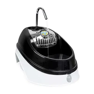 Bebedouro Fonte Elétrica Volcano Truqys Pets Sensor Preto 2L