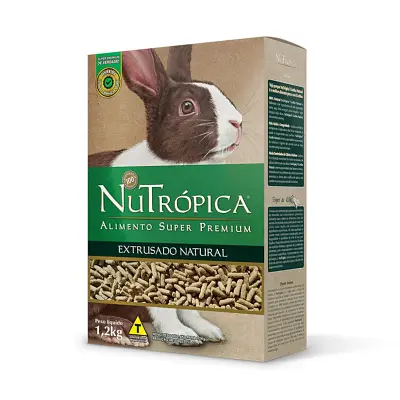 Ração para Coelho Nutrópica Natural 1,2kg