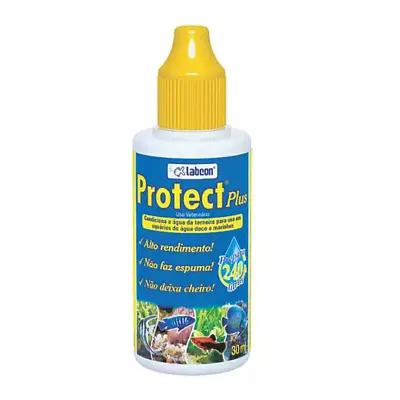 Condicionador De Água Para Aquário Protect Plus Labcon 30ml