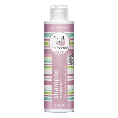 Shampoo Pet Essence Fazenda Festa para Cães e Gatos 300 ml