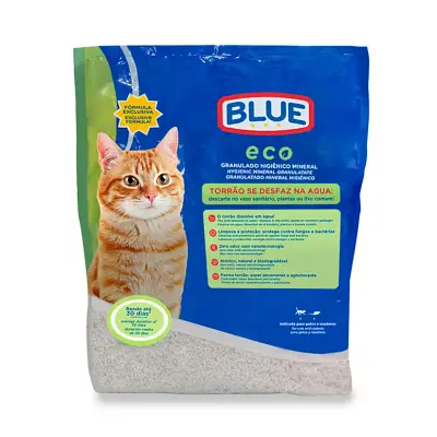 Granulado Higiênico Mineral Eco Blue 2kg