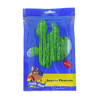 Osso Snack Show Cães Palitos Flex Estrela Menta com 10 Unidades