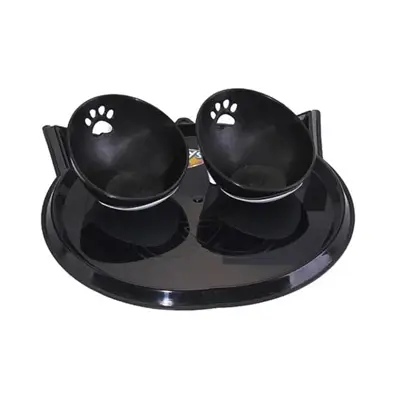 Kit Jogo Americano para Gatos Preto Truqys Pets