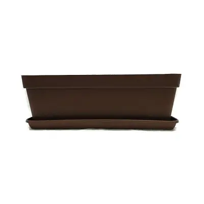 Jardineira Bari Off Tabaco Okla 49,5x18,3cm