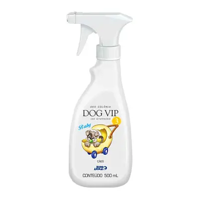 Deo Colônia Dog Vip 3 Baby Mundo Animal 500mL
