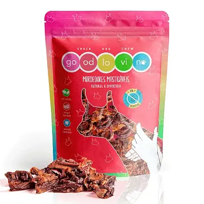 Petisco Para Cães Matraquinha Bovina Língua De Boi Good Lovin 1 Unidade
