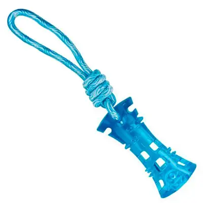 Brinquedo Mordedor Jambo Treat Bone Rope Azul