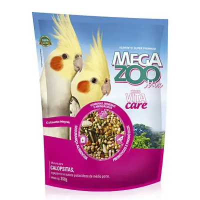 Alimento para Calopsita Mix Megazoo 350g