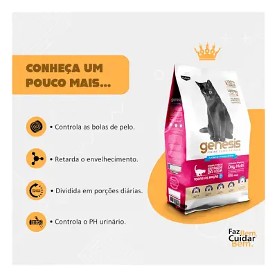 Ração Premiatta Gatos Genesis 1,2kg