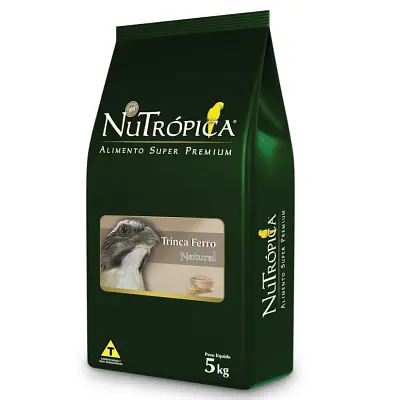 Ração Nutrópica Para Aves Trinca Ferro Natural 5kg