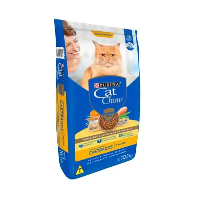 Ração Nestlé Purina Cat Chow Castrados Frango 2,7kg