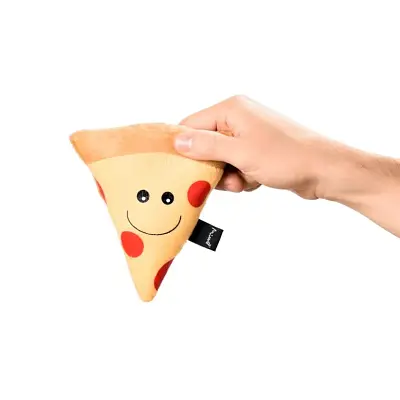 Brinquedo Gatos Mimo Foodies Pelúcia Pizza Peperoni