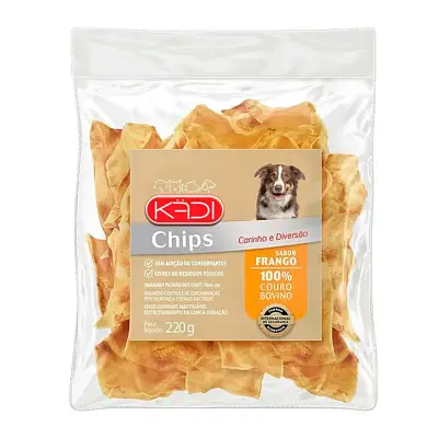 Osso Cães Kadi Chips Frango 220g