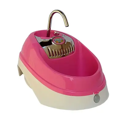 Bebedouro Fonte Elétrica Volcano Truqys Pets Sensor Rosa 2L