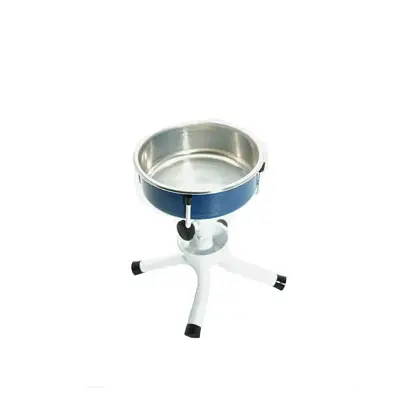 Comedouro Duplo Para Cães NF Pet Antiformiga Mini Azul 600ml