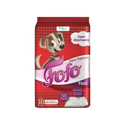 Tapete Higiênico Cães Fofo Pads 30 Unidades