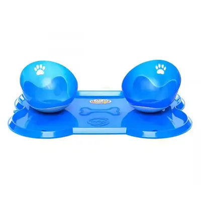 Kit Jogo Americano Osso Grande Azul Truqys Pet