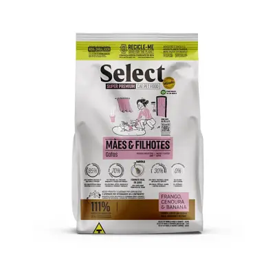 Ração Monello Select para Gatos Mães e Filhotes 7Kg