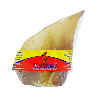 Petisco Snack Show Orelha Suina Shrink para Cães com 1 Unidade