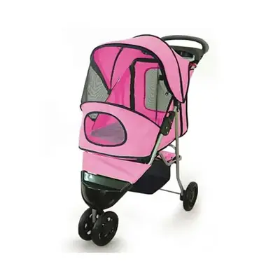 Carrinho Cães e Gatos The Pets Babys Rosa 10Kg