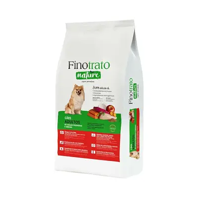 Ração para Cães Finotrato Nature Adultos Raças Pequenas e Médias 15kg
