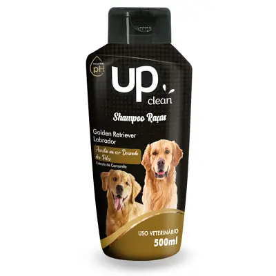 Shampoo Up Clean Raças Golden e Labrador 500ml