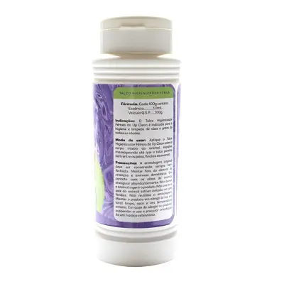 Talco Higienizador Up Clean Fêmea 100g