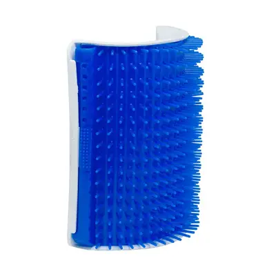 Escova Massageadora Coçadinha para Gatos Azul Truqys Pets