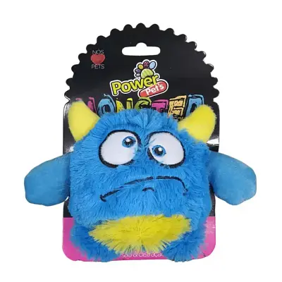 Brinquedo Cães The Pets Pelúcia Moster Médio Azul 10cm