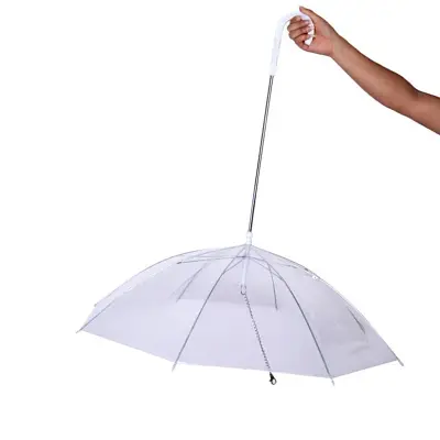Guarda Chuva Transparente para Cães The Pets Brasil