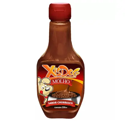 Molho XisDog Para Cães Churrasco 250ml