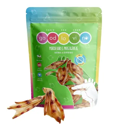 Petisco Para Cães Pé De Pato Good Lovin Com 4 Unidades