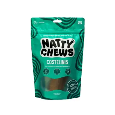 Natty Chews Costelinis Costela Bovina 2 unidades