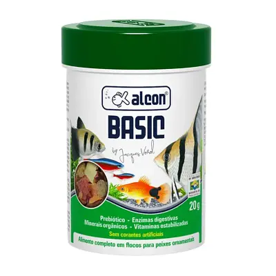 Ração Para Peixes Basic Alcon 20g