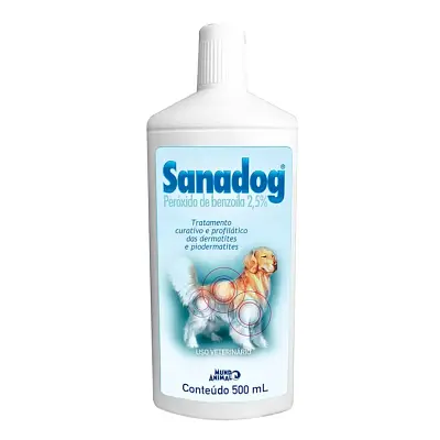 Shampoo Sanadog Mundo Animal 500 ml