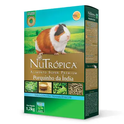 Ração Para Porquinho Da Índia Nutropica 1,2kg