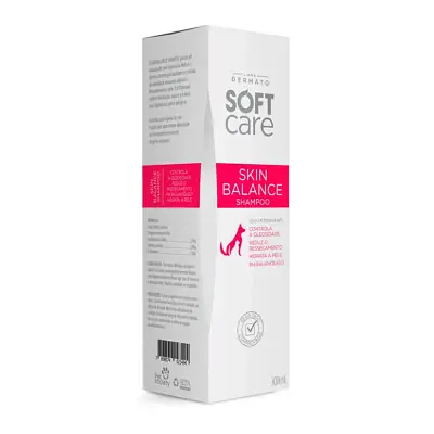 Shampoo Soft Care Skin Balance Cães e Gatos 300ml