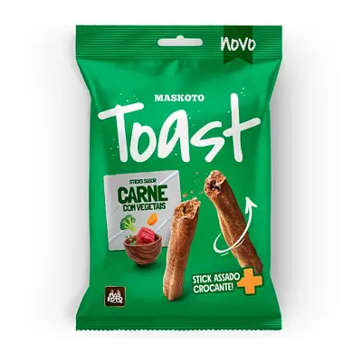 Stick Para Cães Maskoto Toast de Carne e Vegetais 50g