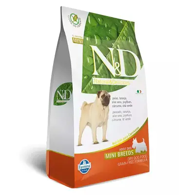 Ração N&D Grain Free Cães Adultos Mini Peixe 2,5kg