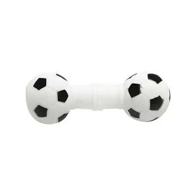 Brinquedo Cães The Pets Vinil Halteres Bola De Futebol
