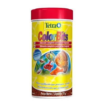 Ração para Peixes Tetra Colorbits Grânulos 75g