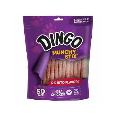 Osso Dingo Cães Munchy Stix 450g