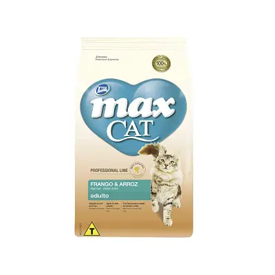 Ração Total Max Gatos Prof. Line Ad. Frango/Arroz 10,1Kg