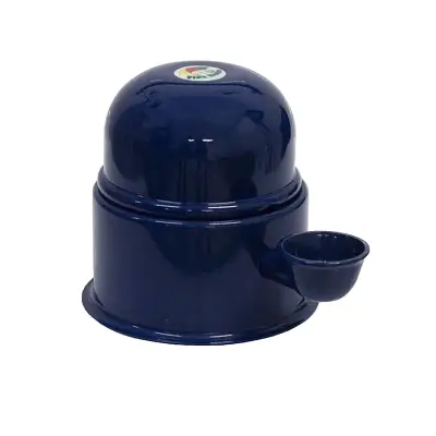 Bebedouro Aluminio Vida Mansa Azul Marinho 700ml
