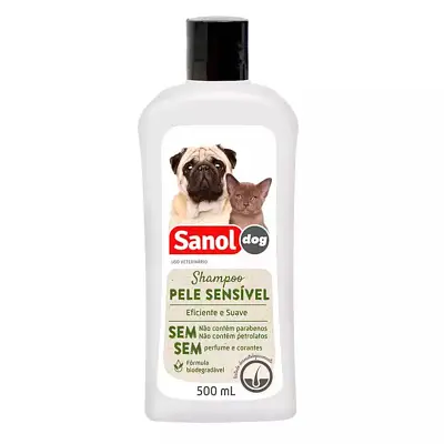 Shampoo Sanol Dog Pele Sensível 500ml