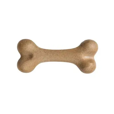 Brinquedo Cães Mimo Osso de Bambu e Farelos de Madeira Sabor Maca