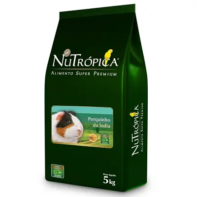 Ração Nutrópica Porquinho Da Índia 5kg