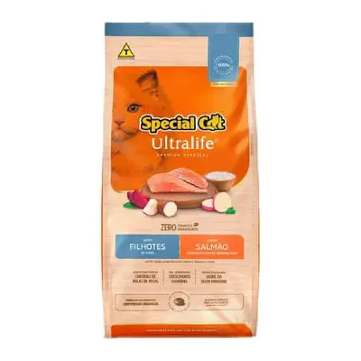 Ração Special Cat Ultralife Filhotes Salmão 20Kg